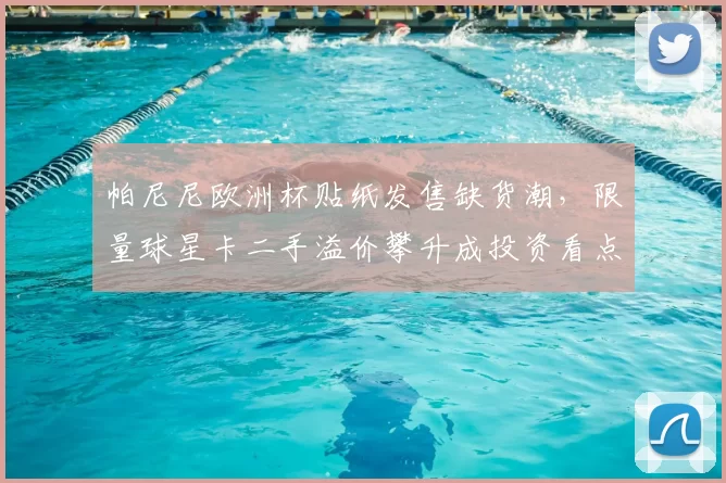 帕尼尼欧洲杯贴纸发售缺货潮，限量球星卡二手溢价攀升成投资看点